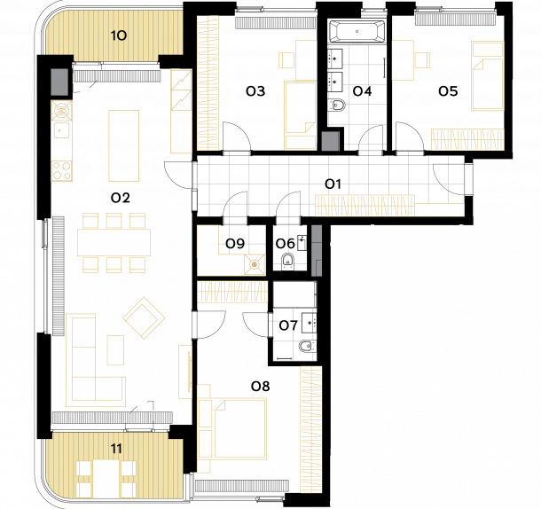 Резеденция "MAISON Orechovska" ID 4351