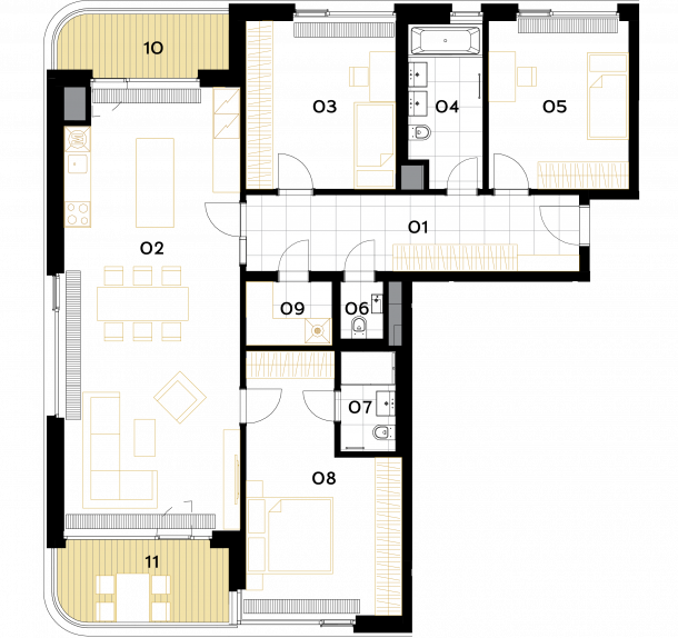 Резеденция "MAISON Orechovska" ID 4350