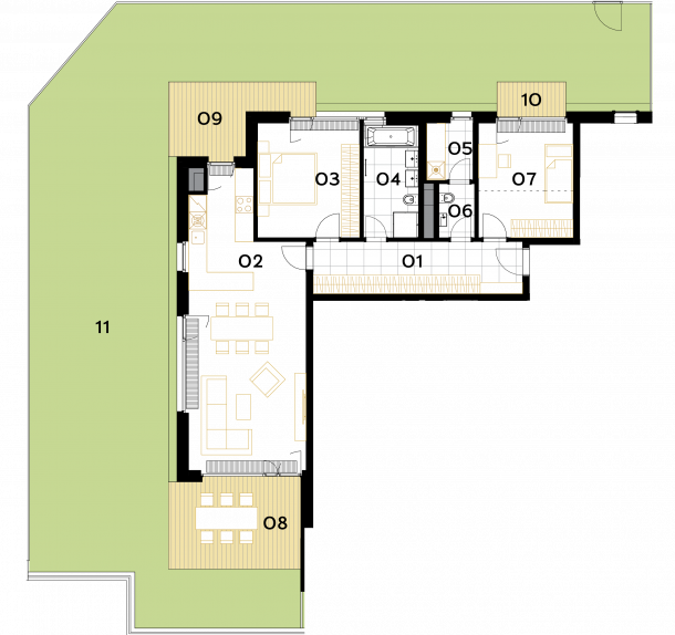 Резеденция "MAISON Orechovska" ID 4348